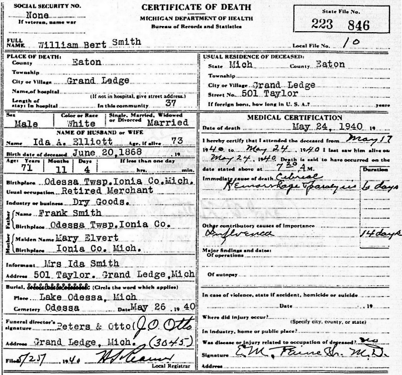 Smith, William Bert