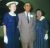Strong, Patricia McGuire, ca 1957, with her mother and step-father, at her Brother's wedding