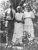 Benkelman, George Albert and wife, Ruth (Lockwood) with his great aunt, Lena Schwegler, ca 1920's