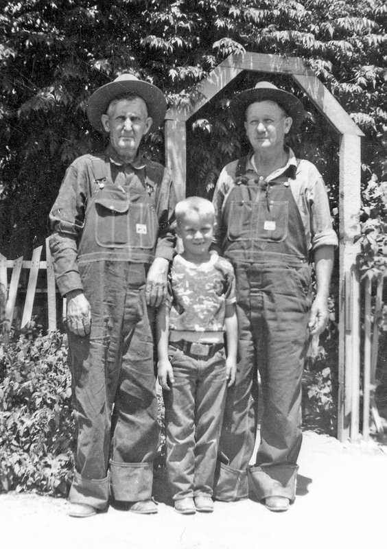 Strong, Augustus and Rolla in California, Early to mid 1950's