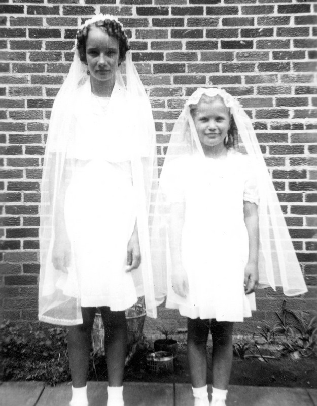 McGuire, Patricia Marion ca 1942, First Communion